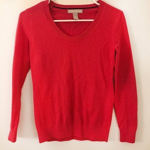 Banana Republic Coral Red Sweater